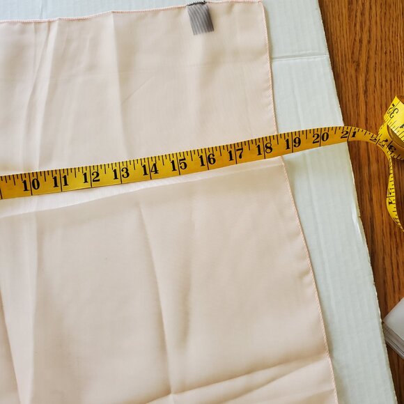 Serenita Women Solid Chiffon Silky Scarf Pean - Picture 5 of 5